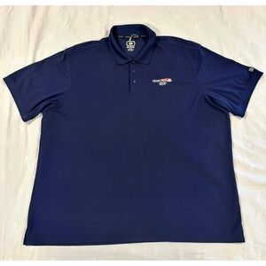 OGIO Mens Navy Blue Short Sleeve Polo Shirt 4XL Grand West KIA Dealership Logo